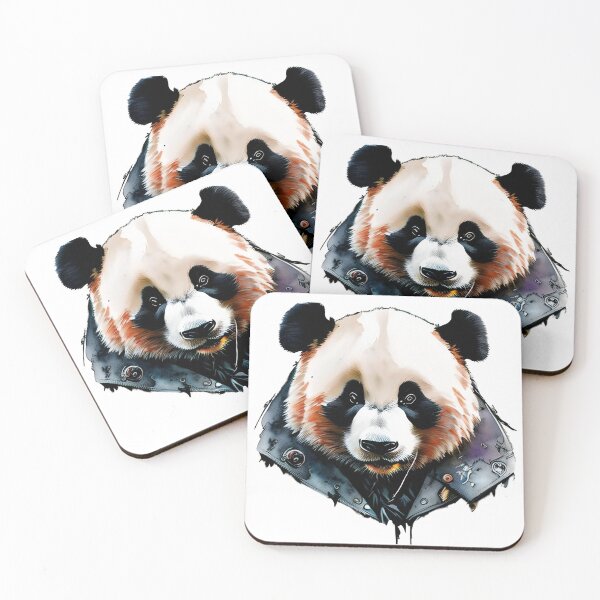 Item preview, Panda in Watercolor Style  designed and sold by ai2art.