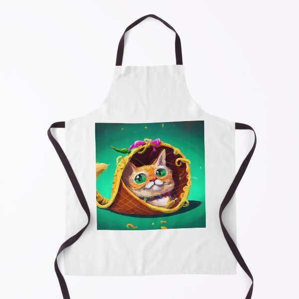 Item preview, A funny cat got stuck in a Taco (1) designed and sold by pelletiermagda4.