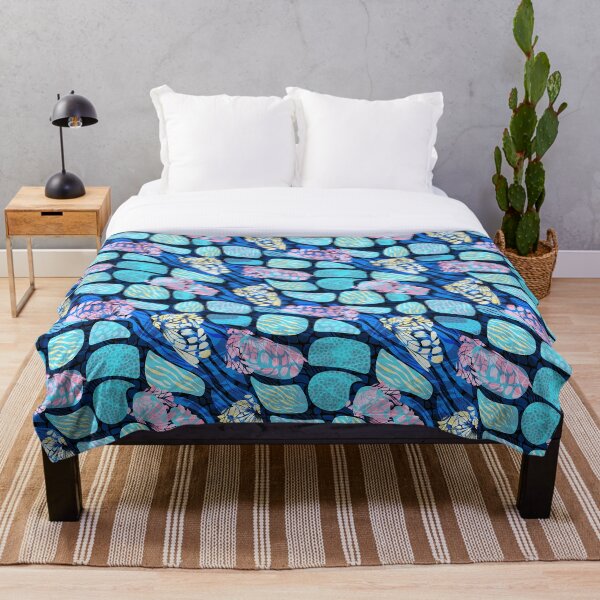 Item preview, Bright Blue Playful Animal Print designed and sold by ilonitta.