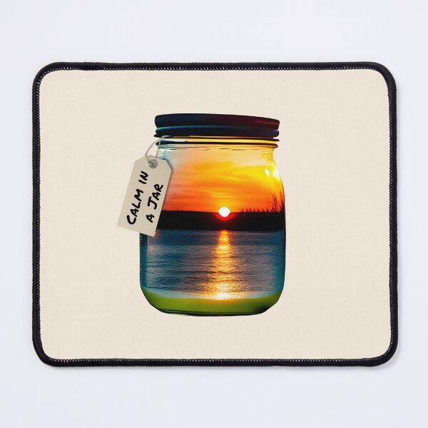 Item preview, Calm In A Jar | Sunset In A Jar designed and sold by SpeakLifeHQ.