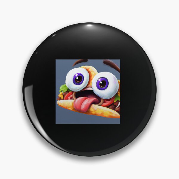 Item preview, Funny taco with mouth and eyes designed and sold by pelletiermagda4.