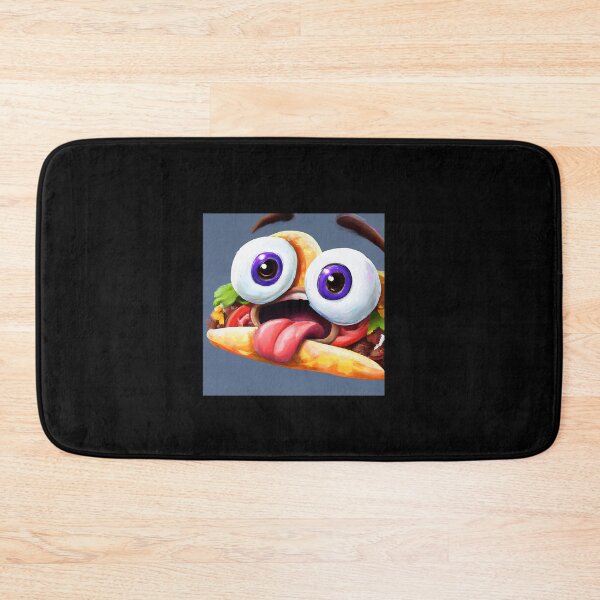 Item preview, Funny taco with mouth and eyes designed and sold by pelletiermagda4.