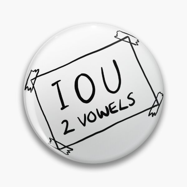Artikelvorschau, Ich schulde dir 2 Vokale entworfen und verkauft von SEEMEDOODLE.