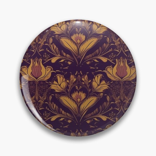 Item preview, Golden Hamilton Tulip Pattern designed and sold by RooArtistry.
