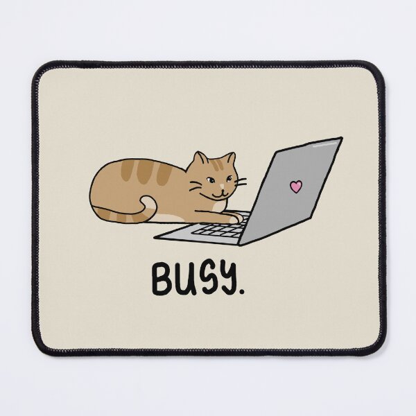 Item preview, busy cat designed and sold by ExcelsiorArt.