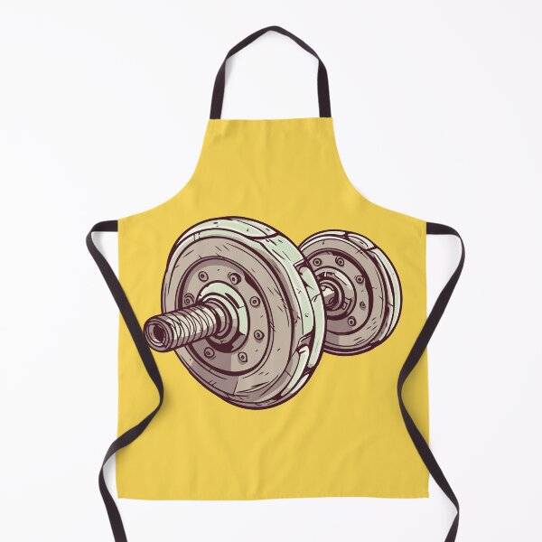 Aperçu de l'œuvre Cool Heavy Dumbbell Cartoon Style créée et vendue par Arncil.