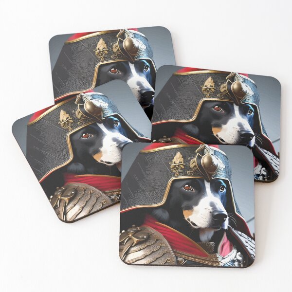 Item preview, Cool Dog Wearing Samurai Armor designed and sold by ArtisticAllure1.