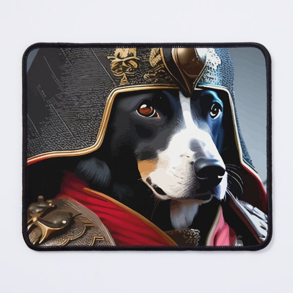 Item preview, Cool Dog Wearing Samurai Armor designed and sold by ArtisticAllure1.