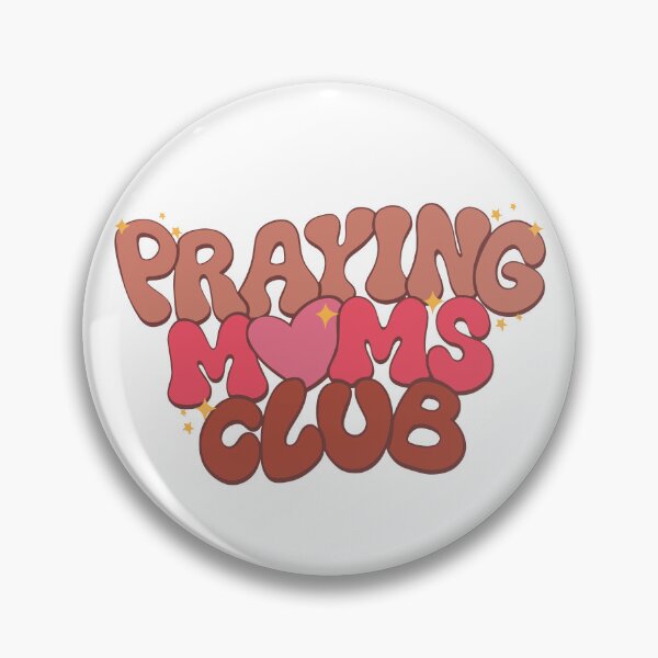 Artikelvorschau, Praying Moms Club - Treue Mutter entworfen und verkauft von printify.
