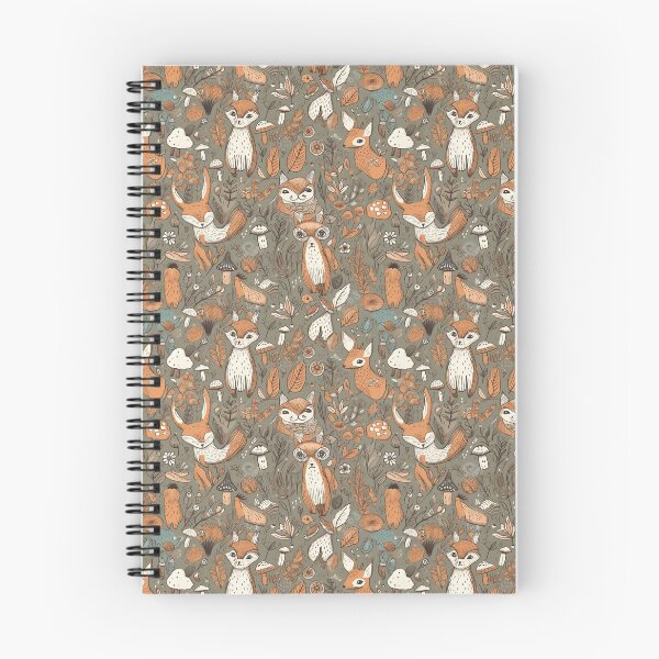 Item preview, Whimsical woodland pattern designed and sold by PatternSummit.