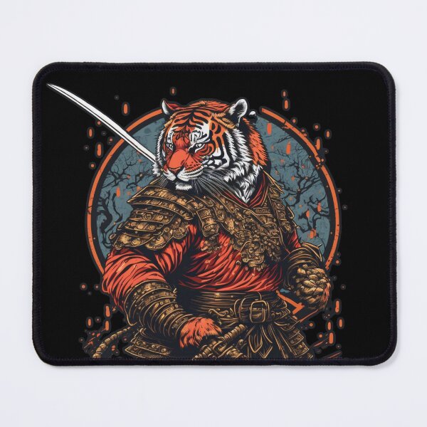 Item preview, Warrior Tiger Art designed and sold by ManiaPopShop.