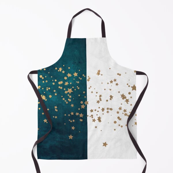 Item preview, Teal and White Textured Background With Stars designed and sold by KatsCanvas.