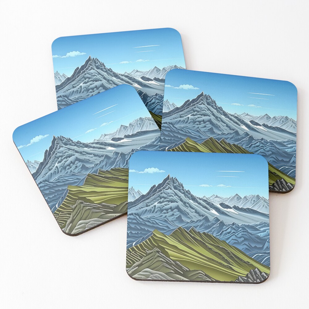 Item preview, Coasters (Set of 4) designed and sold by StrepckPatterns.