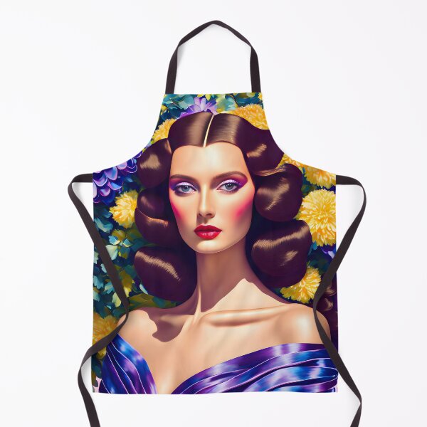 Artikelvorschau, Adele Mid-Century-Mode entworfen und verkauft von @adorcharm Modern & Classic AI Art.
