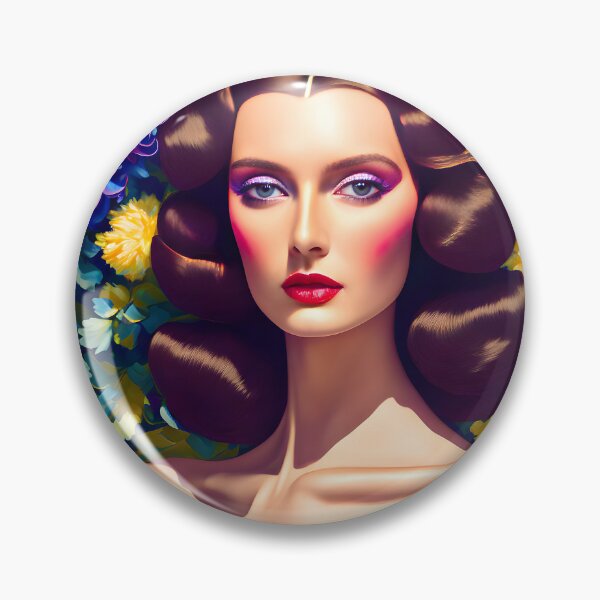 Artikelvorschau, Adele Mid-Century-Mode entworfen und verkauft von @adorcharm Modern & Classic AI Art.
