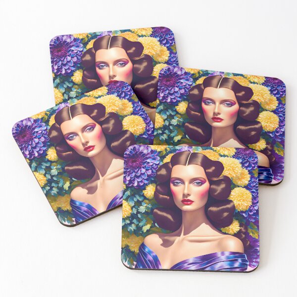Artikelvorschau, Adele Mid-Century-Mode entworfen und verkauft von @adorcharm Modern & Classic AI Art.