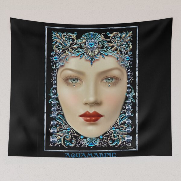 Item preview, Aquamarine by Maxine Gadd  designed and sold by Maxine Gadd.