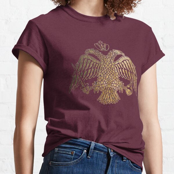 BYZANTINE DOUBLE HEADED EAGLE EMBLEM Classic T-Shirt