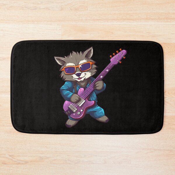 Item preview, Galaxy Raccoon Guitarist designed and sold by DarkwoodLab.