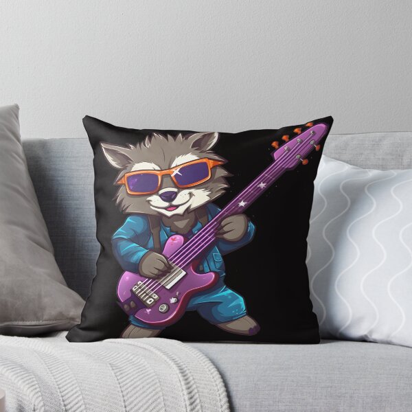 Item preview, Galaxy Raccoon Guitarist designed and sold by DarkwoodLab.