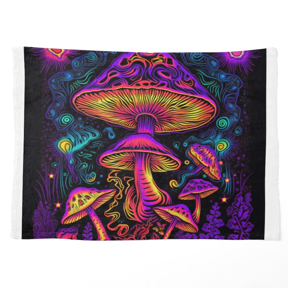 Premium AI Image  abstract psychedelic neon cartoon of dream