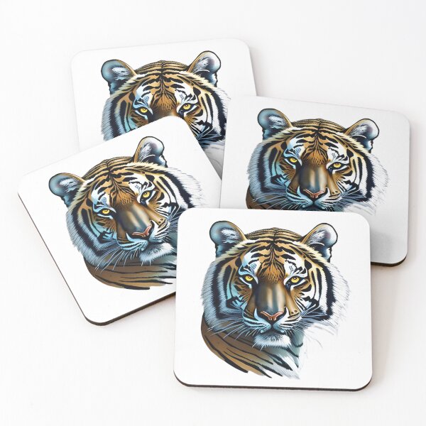 Item preview, Tiger in Watercolor Style  designed and sold by ai2art.