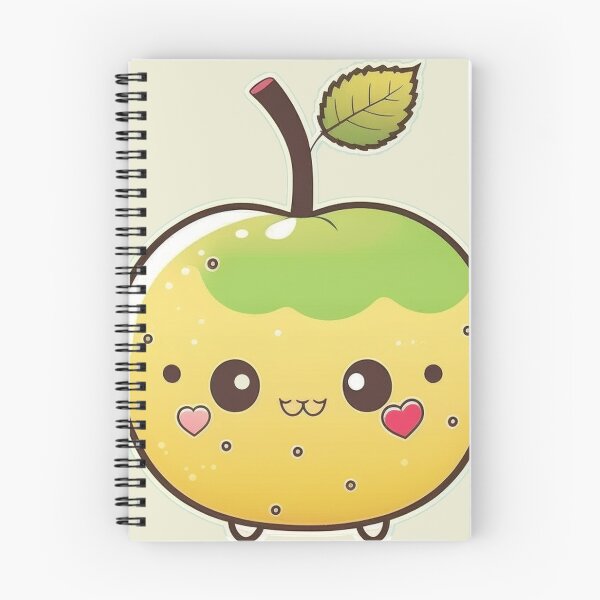 Item preview, Cute apple with love hearts designed and sold by NxtGenArt.