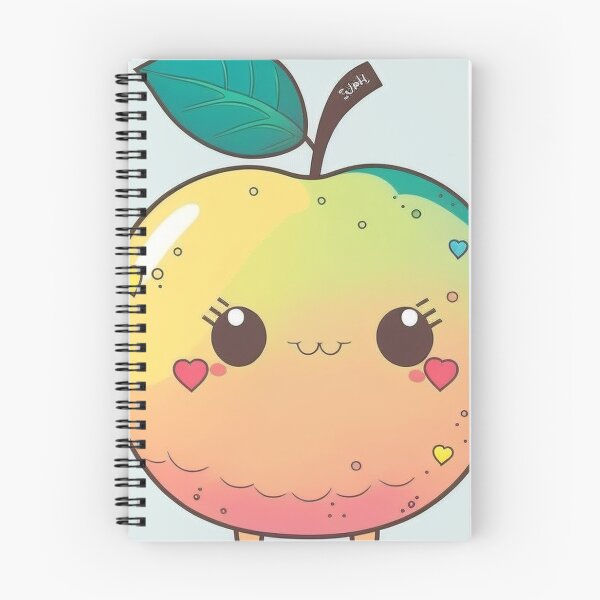 Item preview, Romantic cute apple with love hearts designed and sold by NxtGenArt.