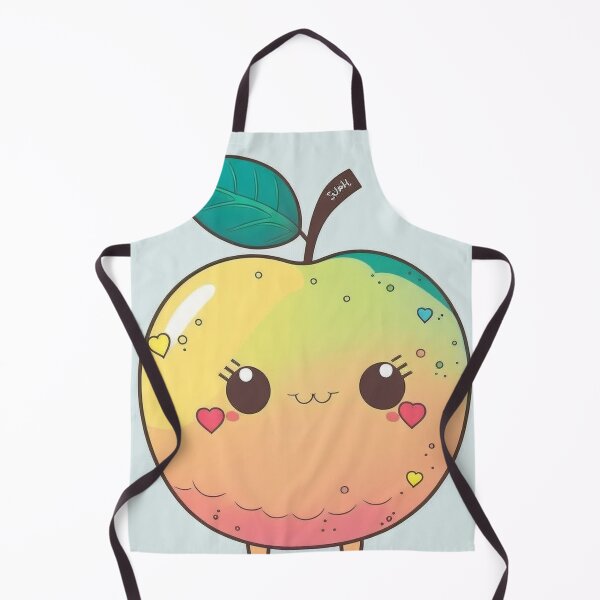 Item preview, Romantic cute apple with love hearts designed and sold by NxtGenArt.