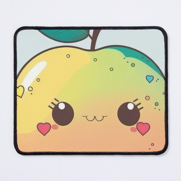 Item preview, Romantic cute apple with love hearts designed and sold by NxtGenArt.