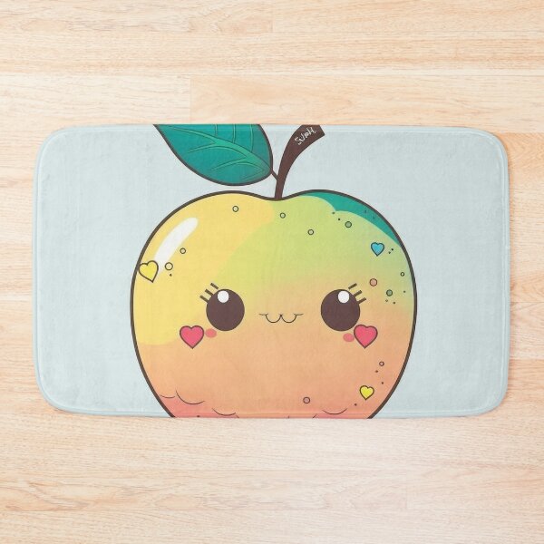 Item preview, Romantic cute apple with love hearts designed and sold by NxtGenArt.
