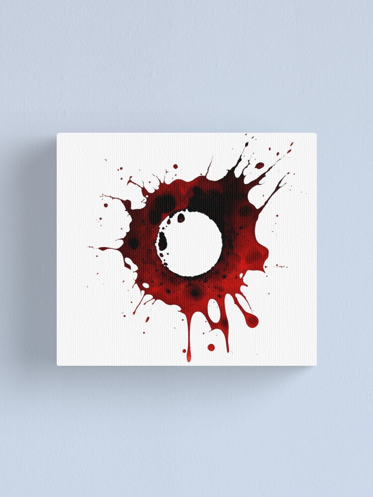 gunshot wound love Canvas Print