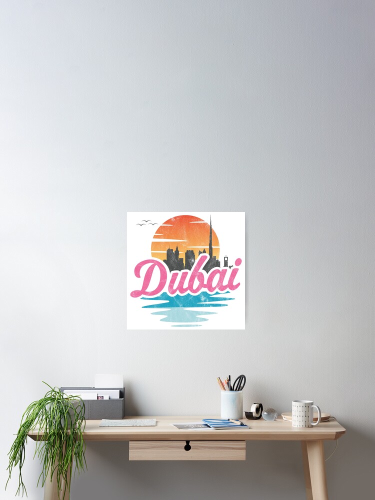 Imagen 2 de 3, Póster con la obra Dubai City, diseñada y vendida por PaulSDesign.