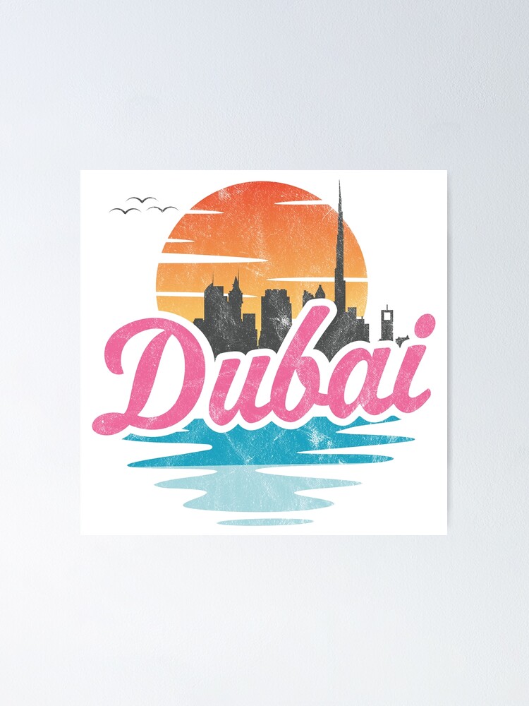 Imagen 1 de 3, Póster con la obra Dubai City, diseñada y vendida por PaulSDesign.