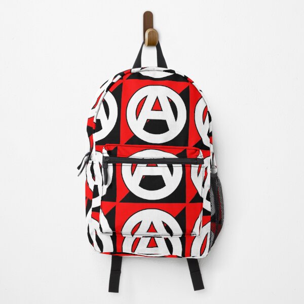 Item preview, Anarchy Symbol on Anarchist Flag--Anarcho-Syndicalism/Anarcho-Communism Red designed and sold by SCHPiDAUU.