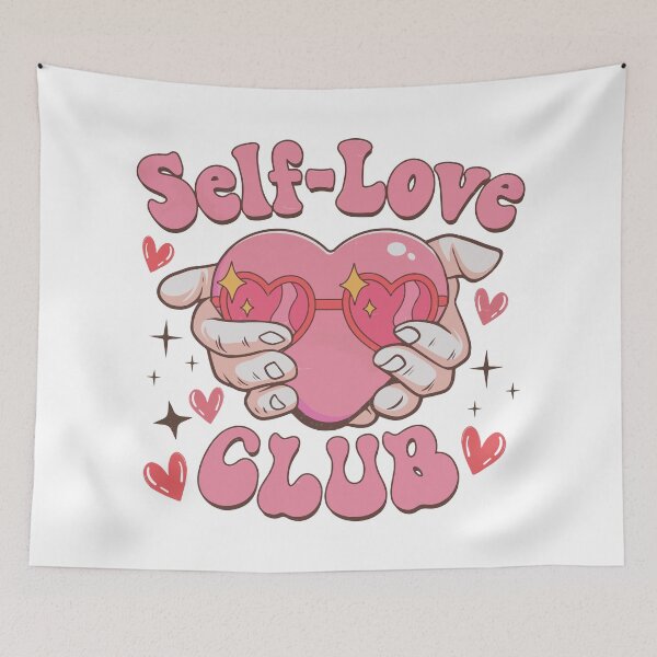 Item preview, Self Love Club - Funny Retro Groovy designed and sold by printify.