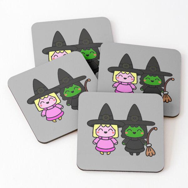 Item preview, Wicked The Musical Kawaii Glinda &  Elphaba Wicked Witch designed and sold by ArtfulDodger9.