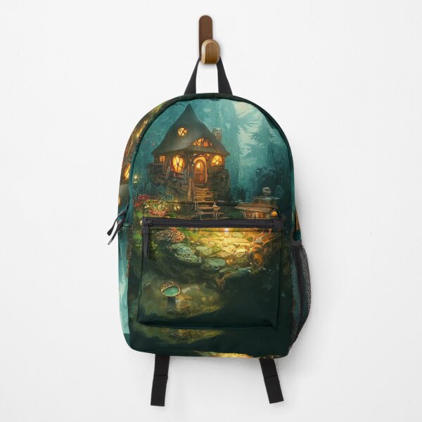 Item preview, Majestic world of magic Mushrooms and cute houses designed and sold by Piotrek0001.
