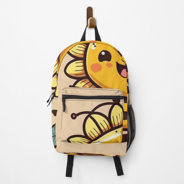 Artikelvorschau, Cute bee with sunflower-friend entworfen und verkauft von NxtGenArt.