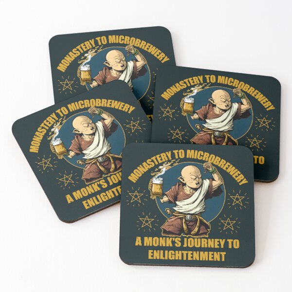 Item preview, Monastery to microbrewery - drunken monk designed and sold by SidTastic .