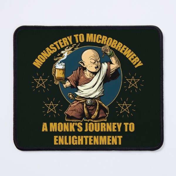Item preview, Monastery to microbrewery - drunken monk designed and sold by SidTastic .