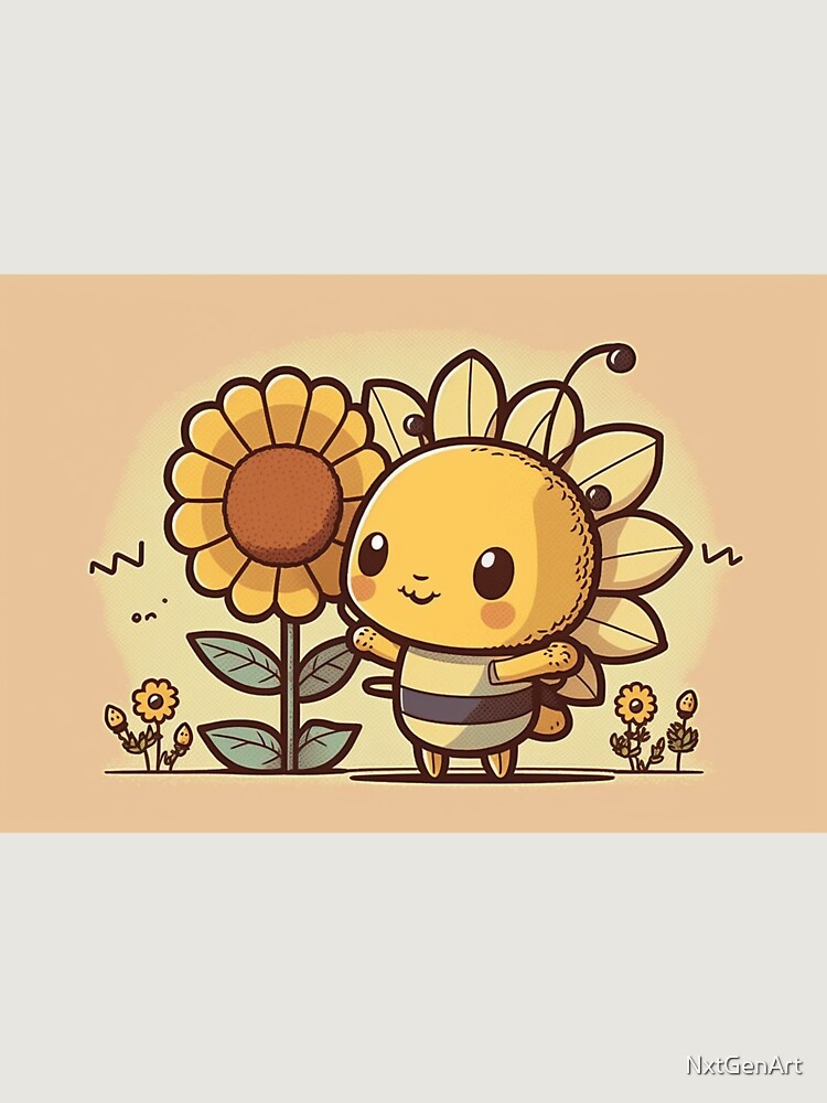 Thumbnail 6 von 6, Premium Oversized Pullover, Goodmorning mr bee and mrs sunflower designt und verkauft von NxtGenArt.