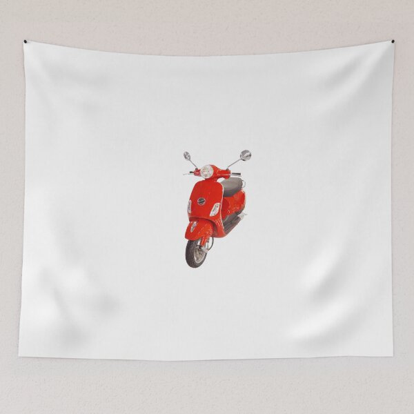 Item preview, Red city scooter front view isolated designed and sold by goceris.
