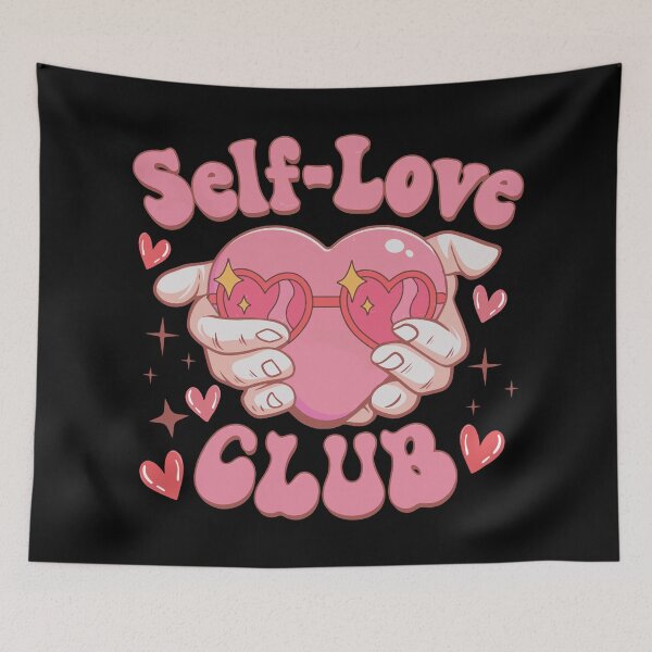 Item preview, Self Love Club - Funny Retro Groovy designed and sold by printify.