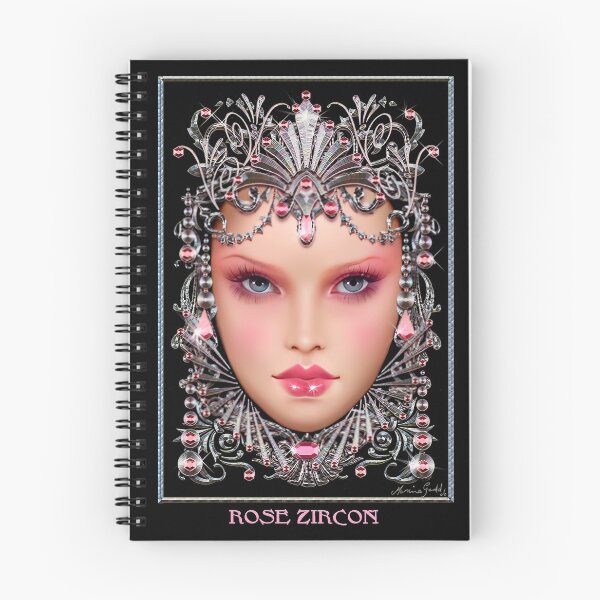 Item preview, Rose Zircon by Maxine Gadd  designed and sold by Maxine Gadd.