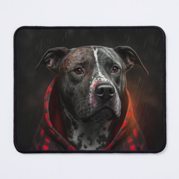 Item preview, Scared Staffy designed and sold by Nocturne Paws.