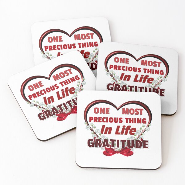 Item preview, One Most Precious Thing In Life GRATITUDE  designed and sold by Pebasfa.