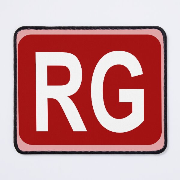 Item preview, RG Initials designed and sold by Jeallan Designs.