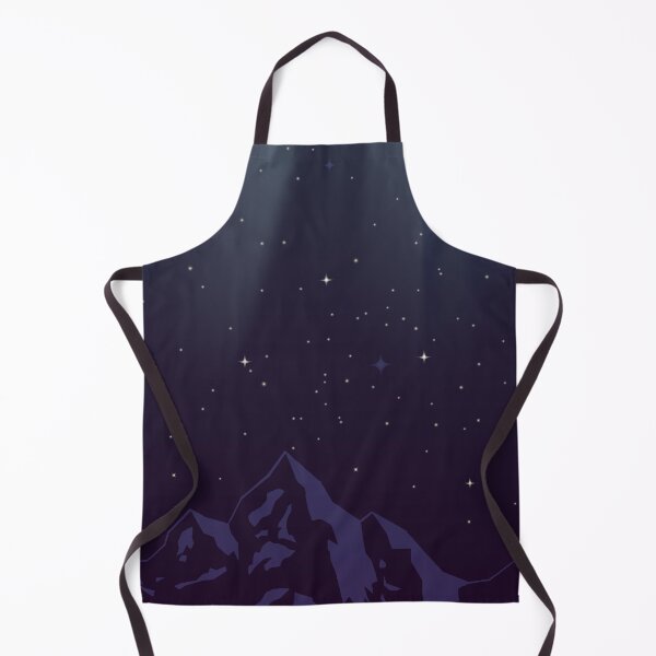 Item preview, landscape with mountains and stars, night sky background with stars and mountains designed and sold by SabinArt.