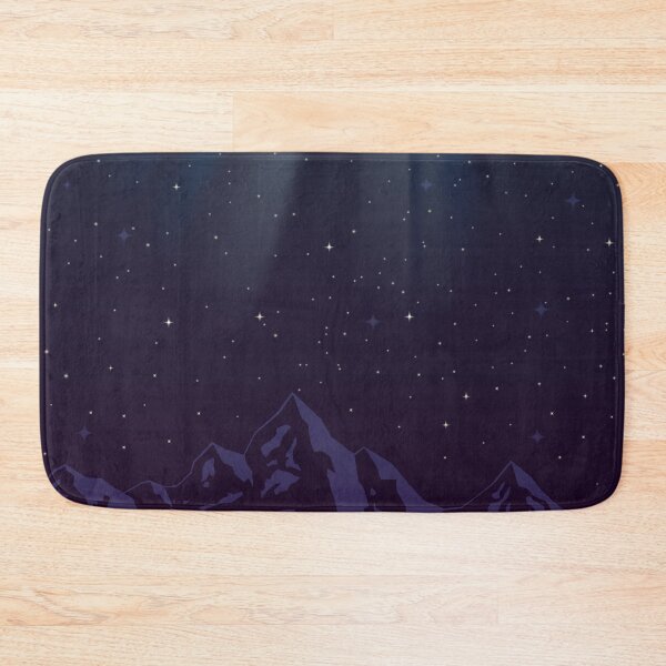 Item preview, landscape with mountains and stars, night sky background with stars and mountains designed and sold by SabinArt.